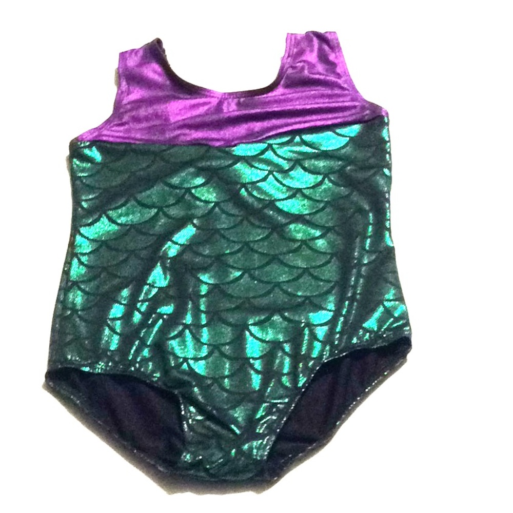 Mermaid Little Girls One Piece Swimsuit